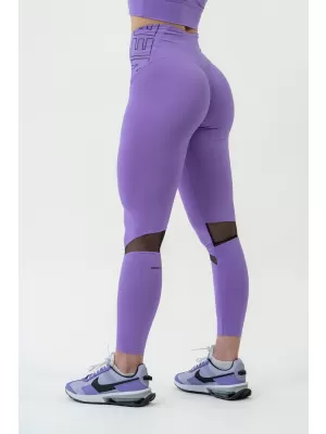 FIT Activewear legíny s vysokým pásom 443 LILA Nebbia