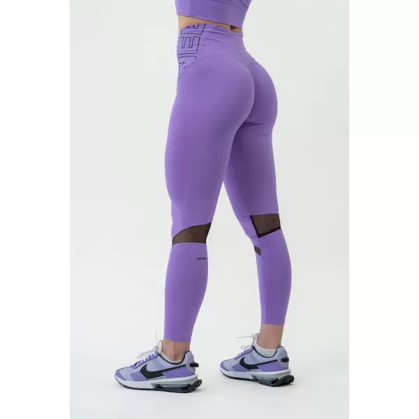  FIT Activewear legíny s vysokým pásom 443 LILA Nebbia 