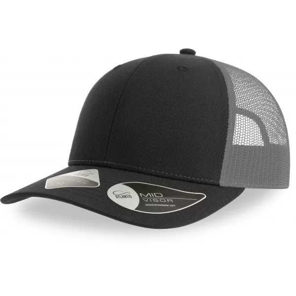  Čiapka ATLANTIS | Bryce BLACK/DARK GREY 