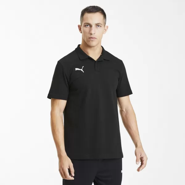  Pánske t -shirt PUMA TEAMGOAL 23 CASUALS POLO 656579_03 PUMA BLACK 