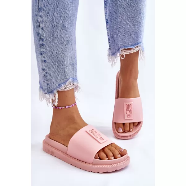  Dámske šľapky BIG STAR LL274425 RUŽOVÁ Big Star Shoes 