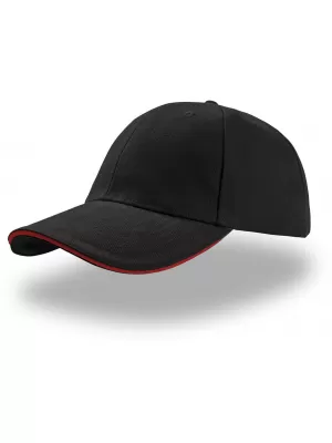 Čiapka ATLANTIS | Liberty Sandwich BLACK/RED