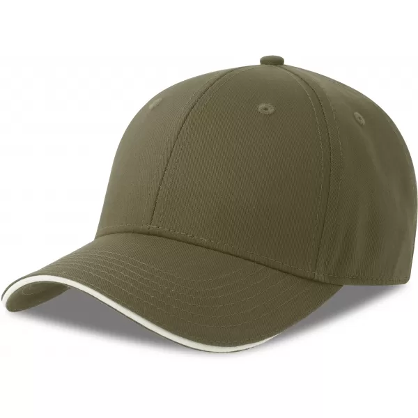  Čiapka ATLANTIS | Sport Sandwich-S OLIVE 