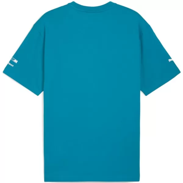  Tričko PUMA BMW MMS BOLD GRAPHIC TEE 632914-06 MODRÝ 