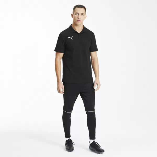  Pánske t -shirt PUMA TEAMGOAL 23 CASUALS POLO 656579_03 PUMA BLACK 