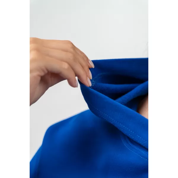  Oversize mikina s kapucňou GYM RAT 256 BLUE Nebbia 