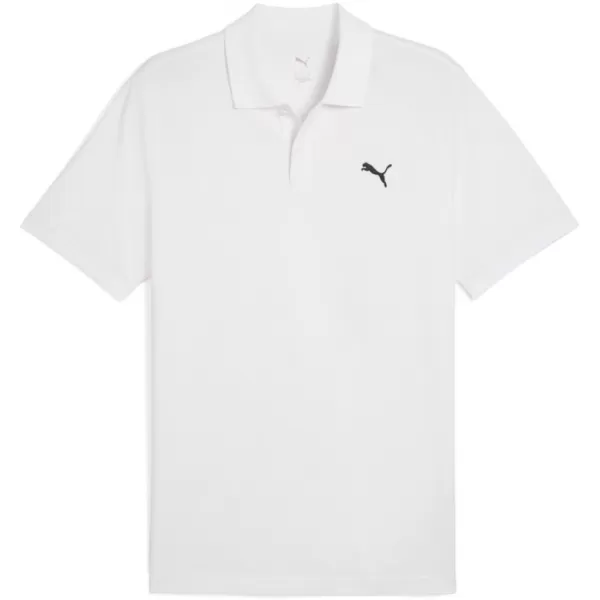  Pánske tričko s golierom PUMA ESS PIQUE POLO 682554-02 BIELA 