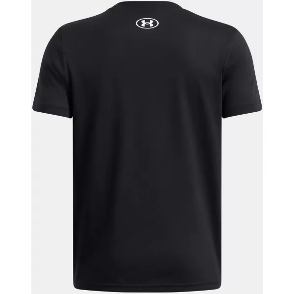  Chlapčenské tričko UNDER ARMOUR B SPORTSTYLE LC SS 1389962-001 ČIERNA 