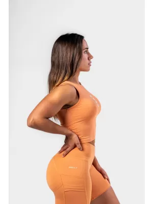 Crop top tielko CONFIDENCE 476 ORANGE Nebbia