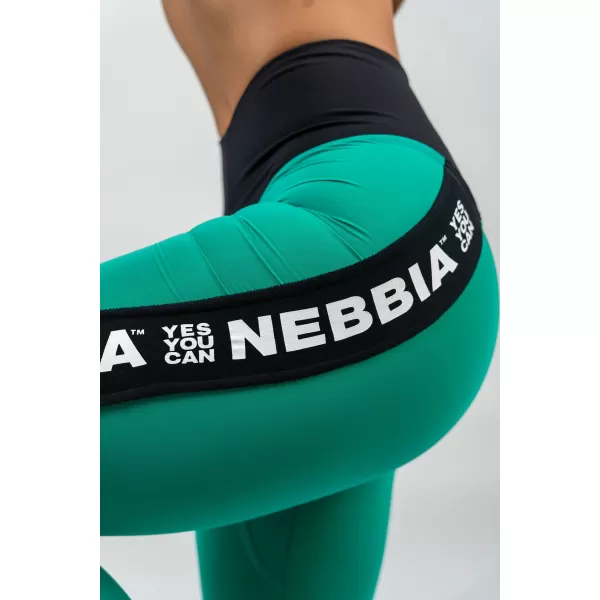  Legíny s vysokým pásom ICONIC 209 GREEN Nebbia 
