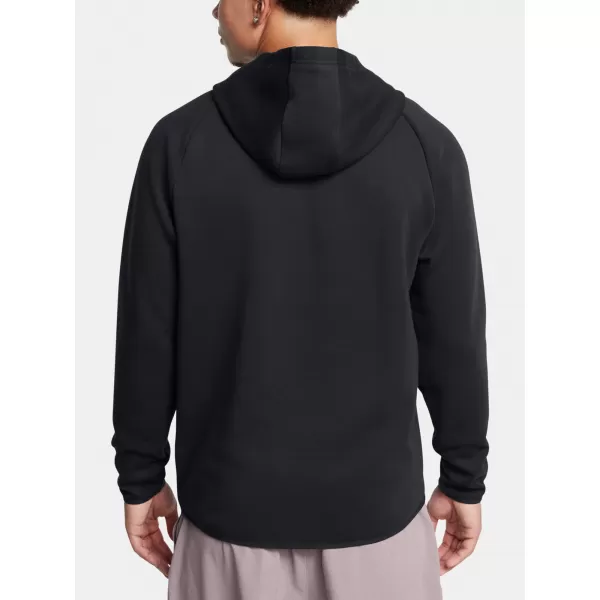  Pánska mikina UNDER ARMOUR UNSTOPPABLE FLC HD EU 1389350-001 ČIERNA 