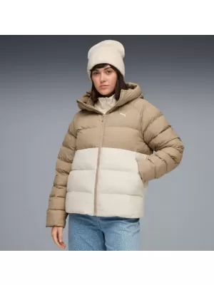 Dámska bunda PUMA MONO HOODED JACKET 688385-87 BIELA