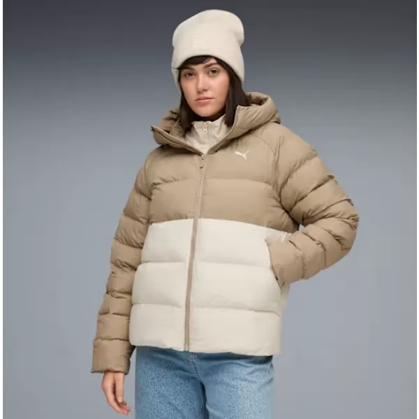  Dámska bunda PUMA MONO HOODED JACKET 688385-87 BIELA 