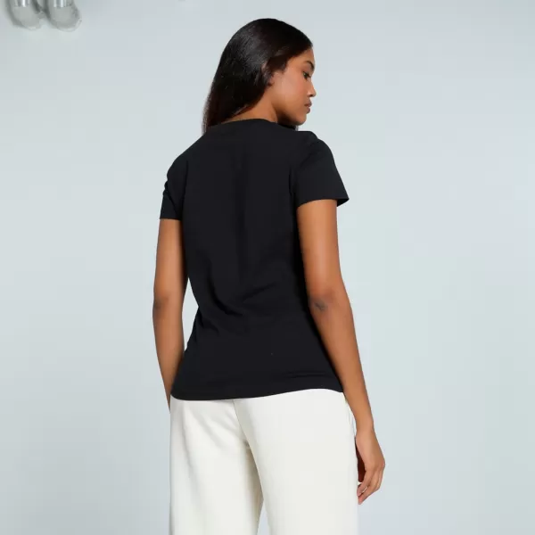  Tričko PUMA ESS SCRIPT TEE 684982-01 ČIERNY 