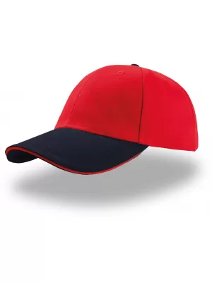 Čiapka ATLANTIS | Liberty Sandwich RED/NAVY/RED