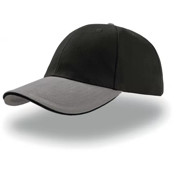  Čiapka ATLANTIS | Liberty Sandwich BLACK GREY/BLACK 