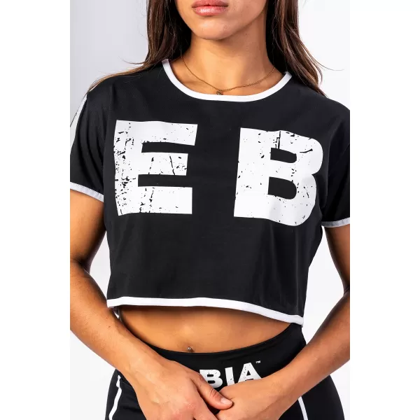 Crop top tričko GAME ON 610 BLACK Nebbia 