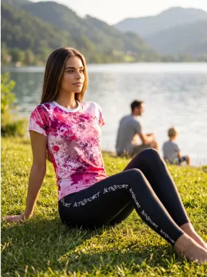 Dámske prémiové funkčné tričko ALTISPORT VOJ/ALW055TR01 RUŽOVÁ
