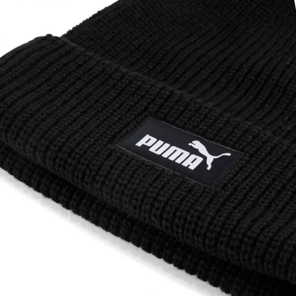  Čepice PUMA ESS HIGH CROWN BEANIE 026410-01 ČIERNY 