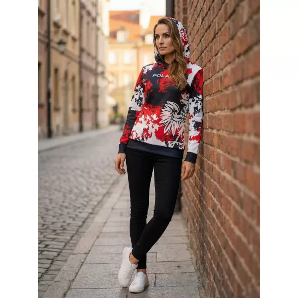  Dámska prémiová funkčná mikina ALTISPORT VOJ/ALW036PL/MI01 ŠKVRNY 