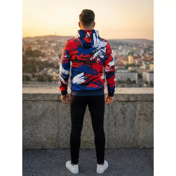  Pánska prémiová funkčná mikina ALTISPORT VOJ/ALM036SL/MI01 SL 