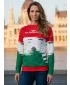 Dámska prémiová funkčná mikina ALTISPORT VOJ/ALW036HU/MI01 PRUHY