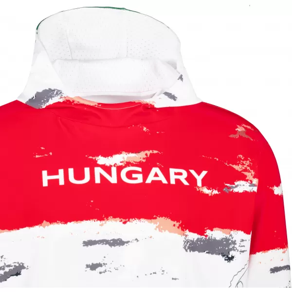  Pánska prémiová funkčná mikina ALTISPORT VOJ/ALM036HU/MI01 PRUHY 