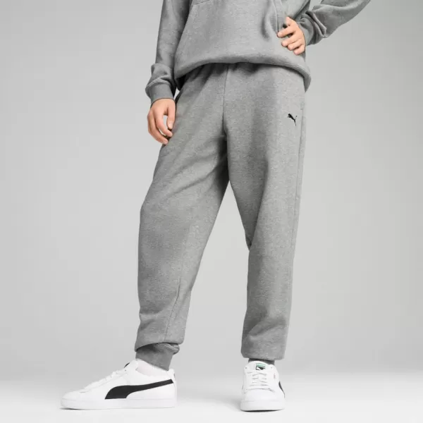  Pánske tepláky PUMA ESS SWEATPANTS FL CL 682614-03 SIVÁ 