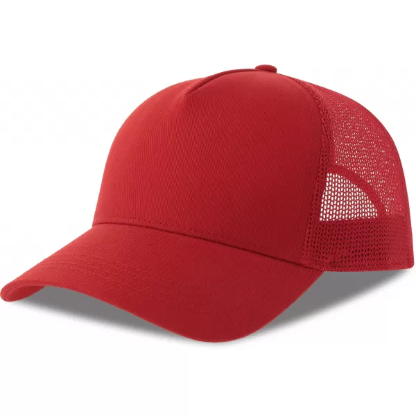  Čiapka ATLANTIS | Rapper Cotton-S RED/RED 
