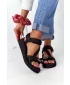 Dámske sandále BIG STAR FF274A349 ČIERNA Big Star Shoes