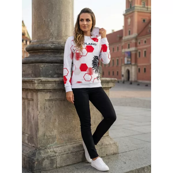  Dámska prémiová funkčná mikina ALTISPORT VOJ/ALW036PL/MI01 HEXA-WH 
