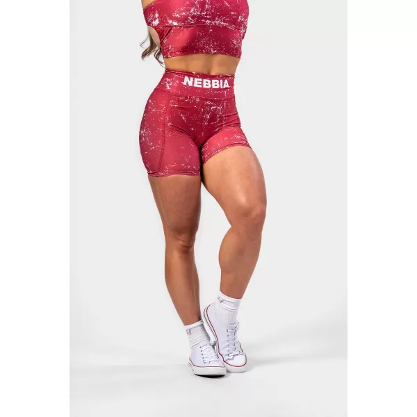  HAMMIES 615 RED Nebbia 5-palcové legíny s vysokým pásom 