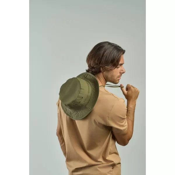  Klobúk ATLANTIS | Globe Trotter-S OLIVE 
