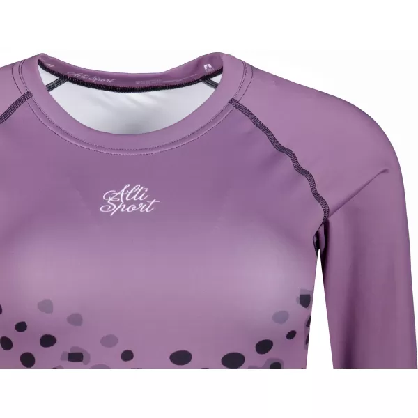  Dámsky funkčný prémiový crop top ALTISPORT VOJ/ALW109TR04 FIALOVÁ 
