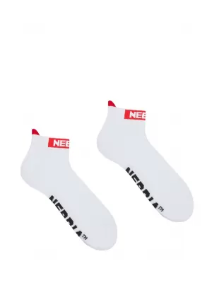 SMASH IT” členkové ponožky 102 WHITE Nebbia