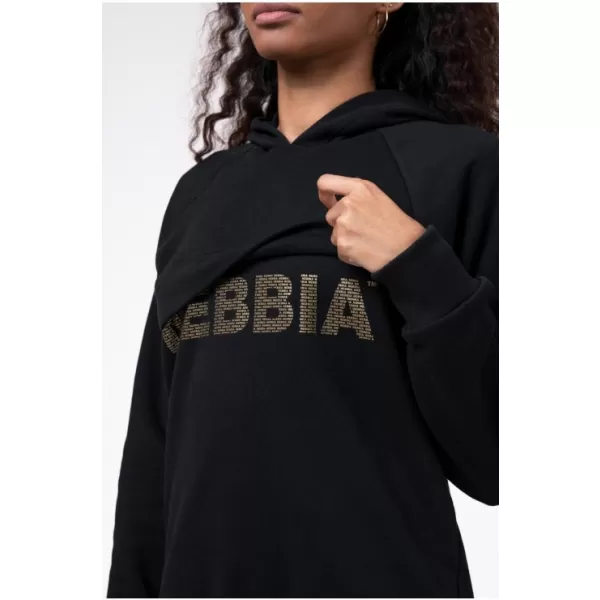  mikina INTENSE FOCUS” 825 BLACK Nebbia 