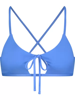 Dámske bikiny - najvyššia časť NORDBLANC NBSSS8211 MODRÝ