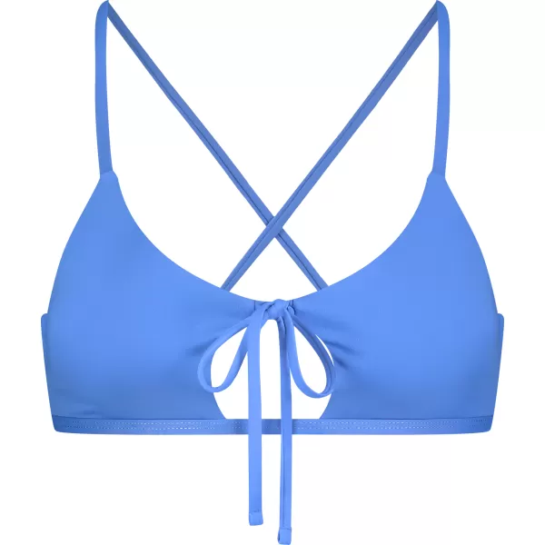  Dámske bikiny - najvyššia časť NORDBLANC NBSSS8211 MODRÝ 