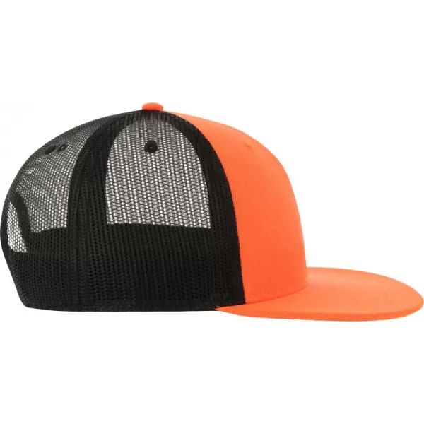 Čiapka ATLANTIS | Snap Mesh-S ORANGE/BLACK 