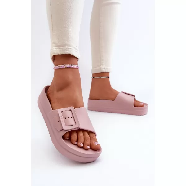  Dámske šľapky BIG STAR NN274A663 RUŽOVÁ Big Star Shoes 