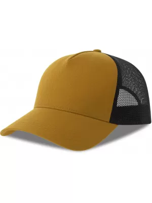 Čiapka ATLANTIS | Rapper Cotton-S MUSTARD/BLACK