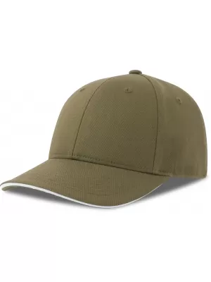 Čiapka ATLANTIS | Liberty Sandwich-S OLIVE/WHITE