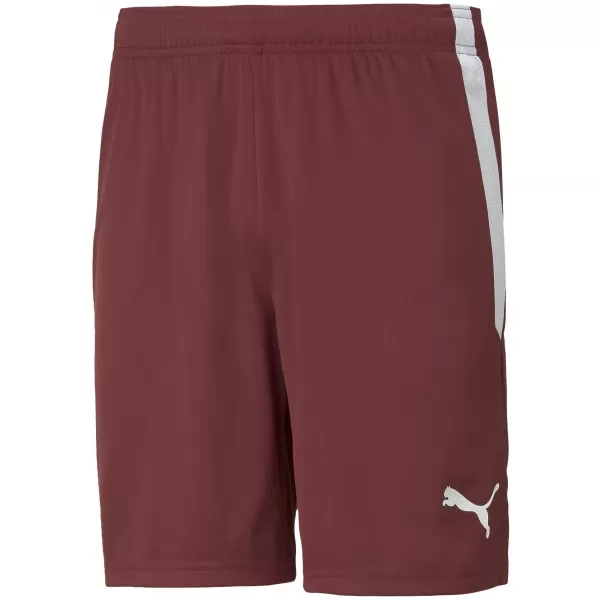  Kraťasy PUMA TEAMLIGA SHORTS 704924_02 ELEKTRICKÁ MODRÁ LIMONÁDA 