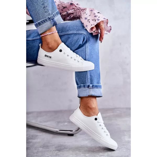  Dámske tenisky BIG STAR KK274010 BIELA ​​Big Star Shoes 