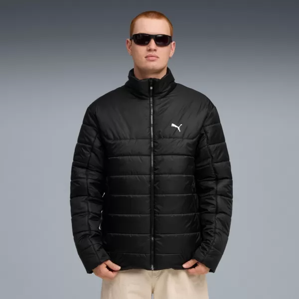  Pánska bunda PUMA ESS PADDED JACKET 685210-01 ČIERNA 