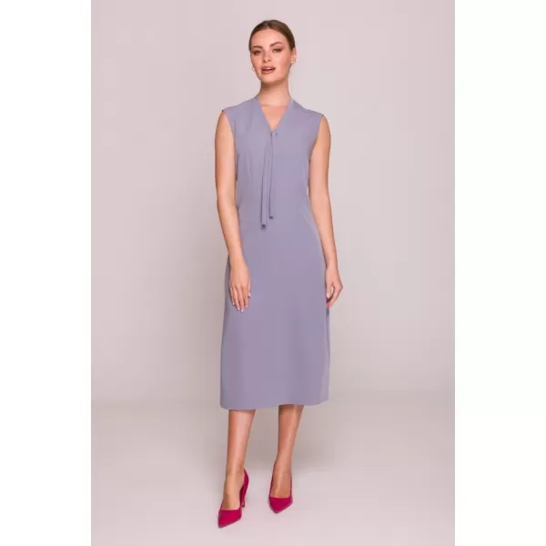 Šaty STYLOVE S410 HOLUBICA SIVÁ 