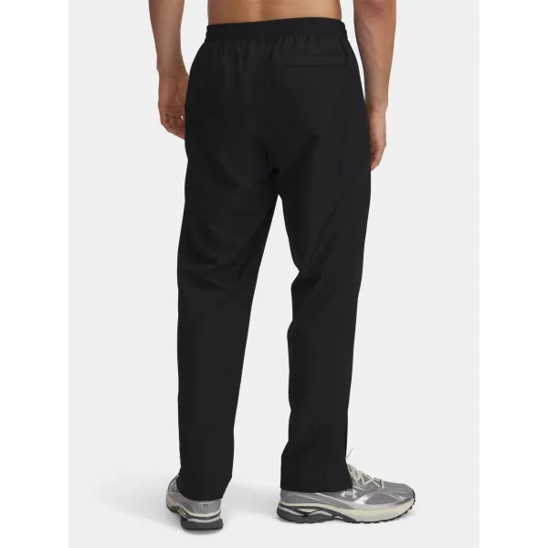  Pánske športové nohavice UNDER ARMOUR RIVAL WVN WINDBREAKER PN 1390150-001 ČIERNA 
