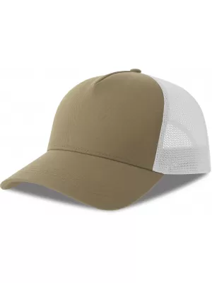 Čiapka ATLANTIS | Rapper Cotton-S KHAKI/WHITE