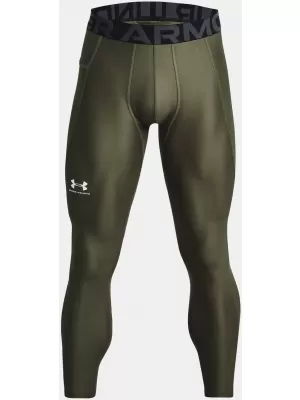 Pánske legíny UNDER ARMOUR HG ARMOUR LEGGINGS 1361586-390 ZELENÁ