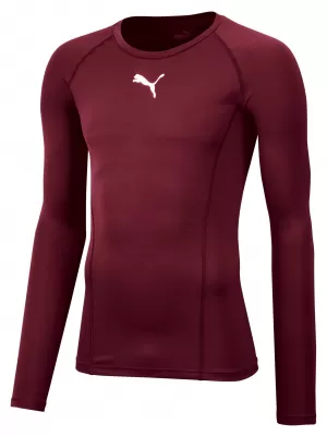 Tričko PUMA LIGA BASELAYER TEE LS 655920_09 KORDOVANSKÝ